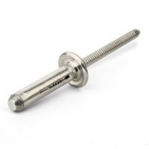 Dome Head Aluminium/Aluminium Triform Rivet