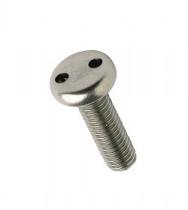 Pan Head 2-Hole Machine Screw A2