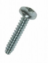 Pan Head Pozi Self Tapping Screws Type F BZP