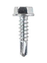 Hexagon Head Self Drill Screw Zinc Plated