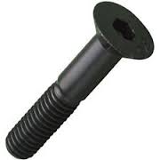 M12 x 40mm Countersunk Sckt Screw 10.9 Plain