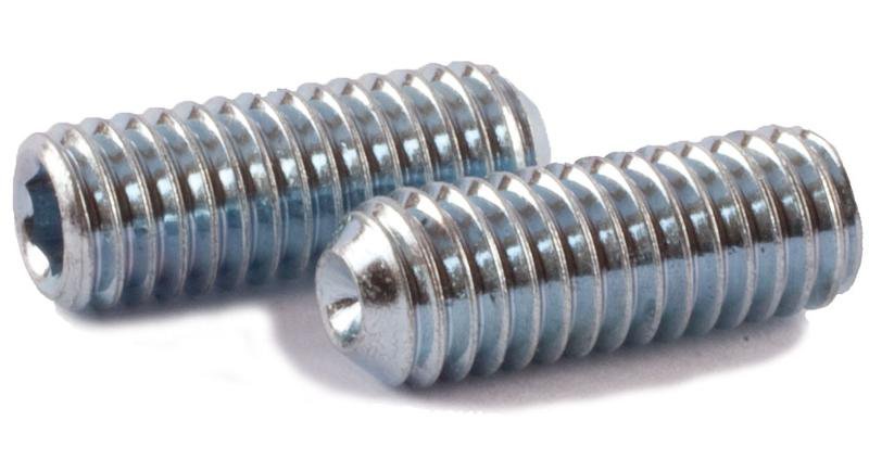 M6 x 12mm Sckt Set Screw 14.9 BZP