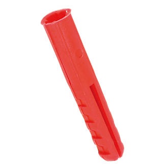 Red Plastic Expansion Plug