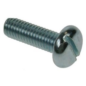 M3 x 12mm Pan Hd Slotted MC BZP