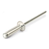 2.4 Ø x 8mm Dome Hd Alu/Steel Rivet