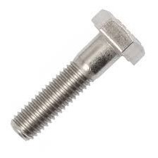 M6 x 50mm Hex Hd Bolt A2