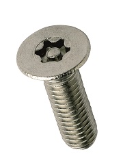 M4 x 6mm Csk 6-Lobe Pin MC A2