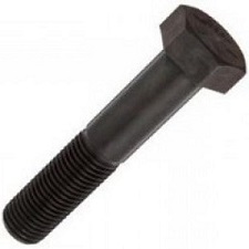 1UNC x 8  Hex Hd Bolt SAE Grade 5 S/Col