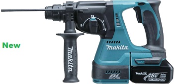 Makita DHR242RTJ 3 Function Hammer SDS+ 18v