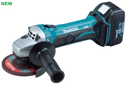 Makita DGA452RTJ Angle Grinder 4-1/2  18v