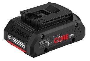 Bosch PRO ProCORE 4.0 AH Li-ion Battery 18v